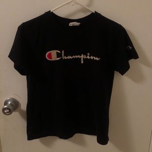 Champion black tee
